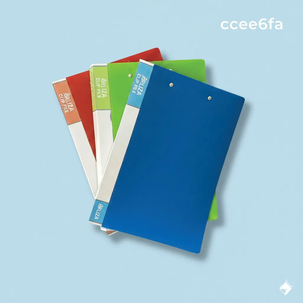 Clip File product photograph from Arliza's 2026 catalogue